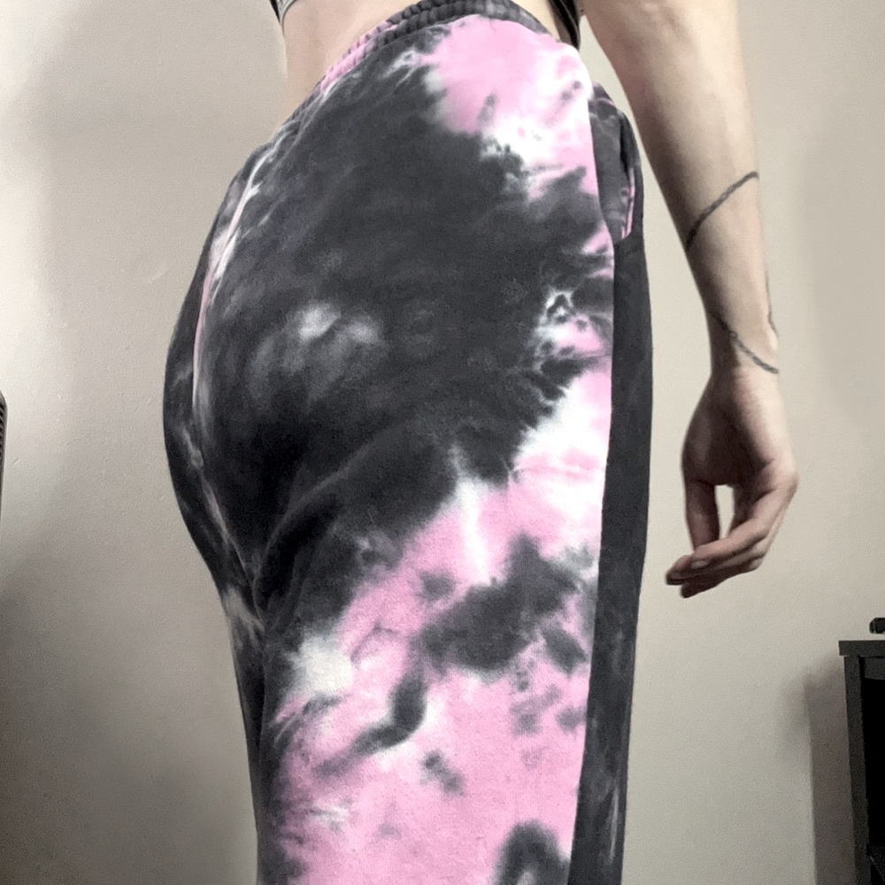 Y2K Fairy Grunge Tie-Dye Jogger Sweatpants.